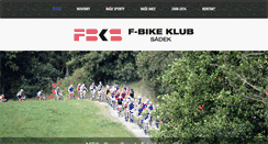 Desktop Screenshot of f-bikeklub.cz