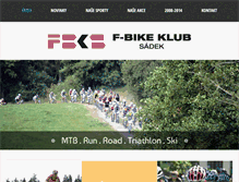 Tablet Screenshot of f-bikeklub.cz